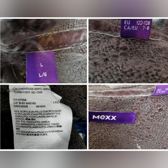 7/8 YEARS MEXX Kids, Super Soft Knit Sweater EUC B42 - Picture 2 of 6